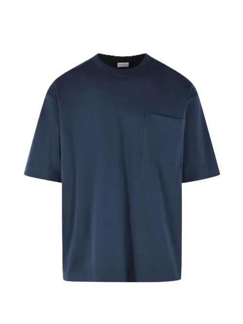Dries Van Noten heso m.k.ss.t-shirt DRIES VAN NOTEN | 261-021110-3603509 NAVY
